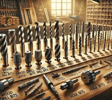 Essentiële boren voor een timmerman